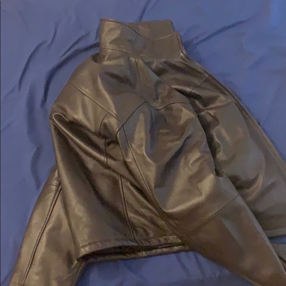 Jos a bank reserve leather jacket